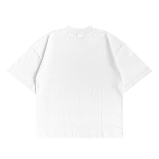 TUNED TEE IN WHITE