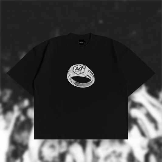 TUNED TEE IN BLACK