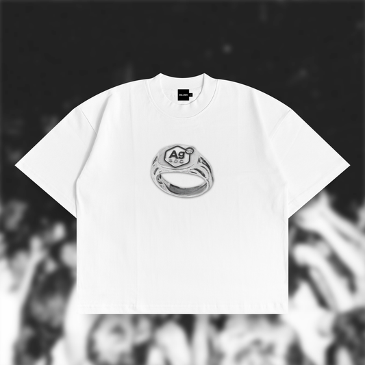 TUNED TEE IN WHITE