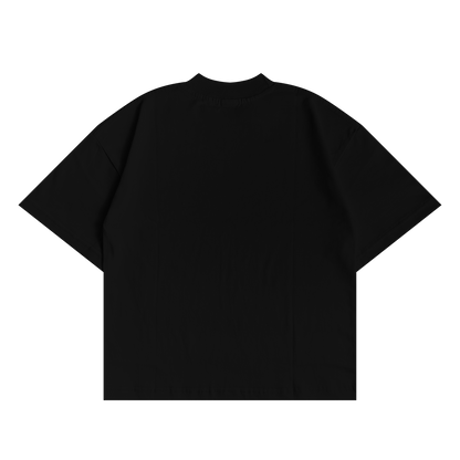 TUNED TEE IN BLACK