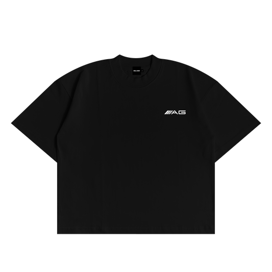 SPEEDY G RACING TEE IN BLACK