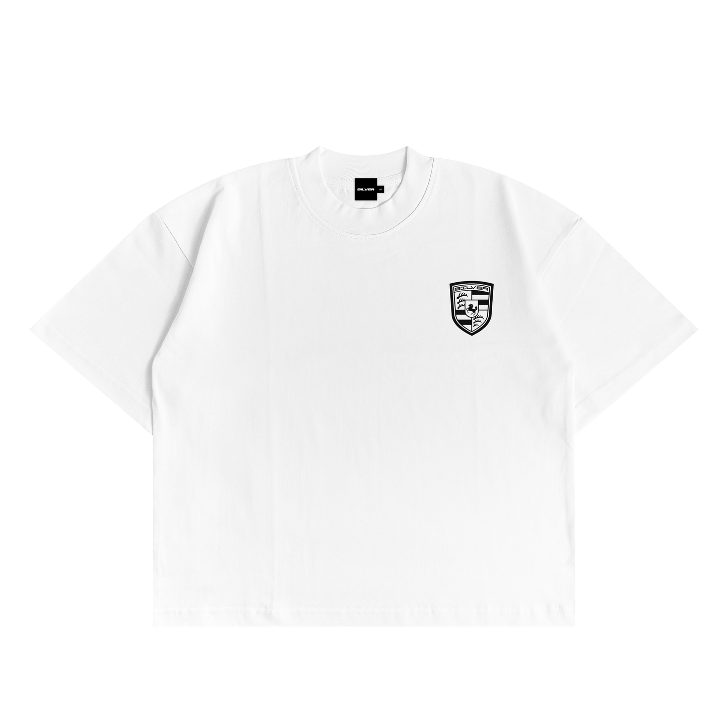 SPEEDY G RACING TEE IN WHITE