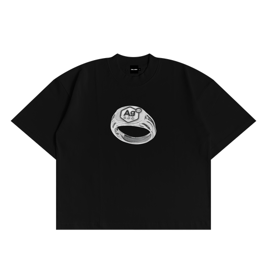 TUNED TEE IN BLACK
